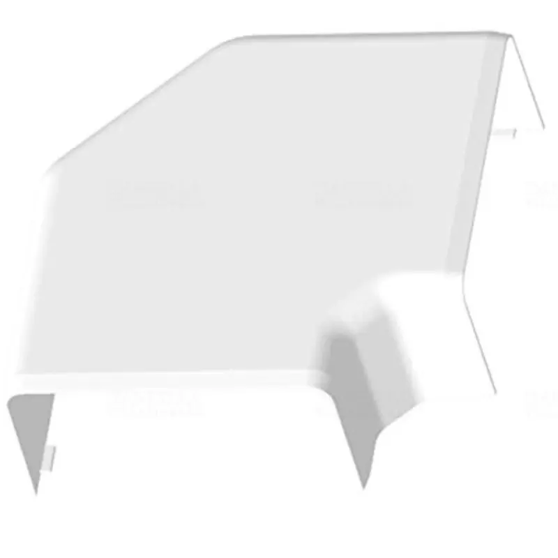 Sík idom EKD 80x40 vezetékcsatornához fehér, 8503 HB Kopos Eredeti