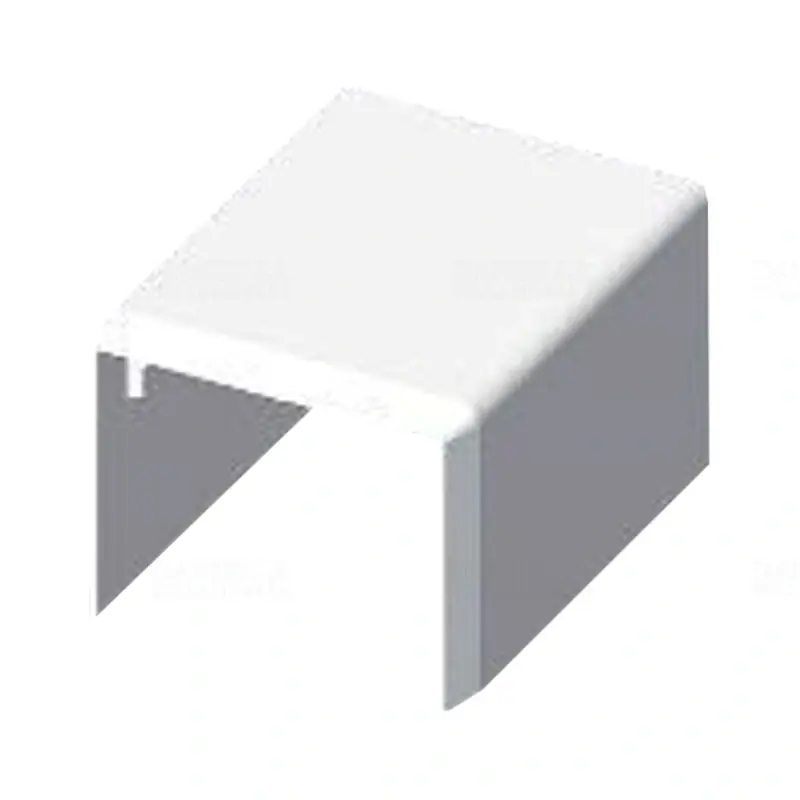 Újdonság Végzáró LHD 17x17 vezetékcsatornához fehér, 8671 HB Kopos