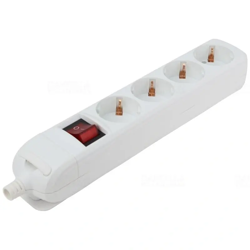 Csak ma Hálózati elosztó 4db aljzat vezeték nélküli, újravezetékezhető HUR-04K Tracon