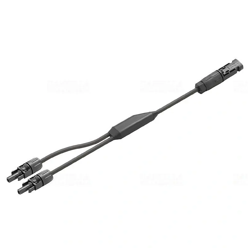 Akció Y-összekötő kábel, 1xWM4 C apa, 2x MC4 anya, 6mm2, 1100V, PVHYM+M+XXXX6W-11, 2877860000 Weidmüller