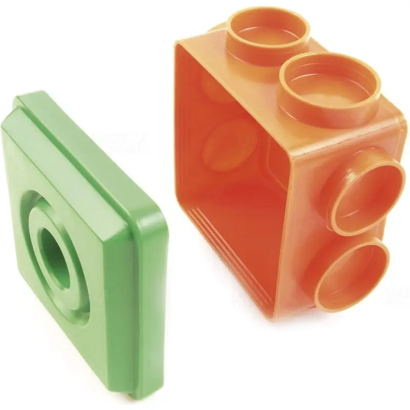 AKB 80műanyag kötődoboz 75x75x54 beton, komplett (AKBH, BODK 80) 026290 Univolt Biztonságos fizetés