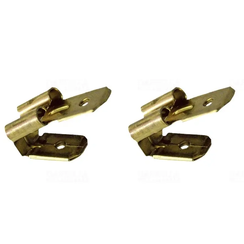 Tracon CSEL szigeteletlen rátolható csatlakozó hüvely 2 csappal 6,3x0,8mm 1-2,5mm2 Kiárusítás