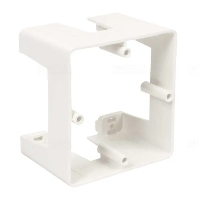 Ingyenes szállítás Szerelvénydoboz EKE vezetékcsatornához 75x71x55 fehér, négyzetes, KP EKE HB Kopos