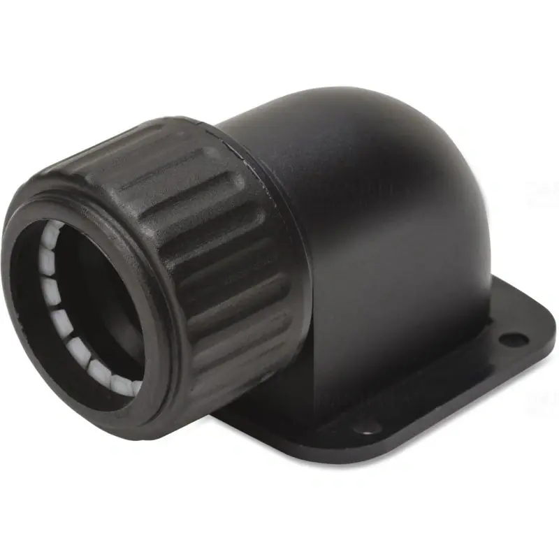 SFL 32 fekete talpas tömszelence gégecsőhöz, halogénmentes IP54 043007 Univolt Alacsony ár