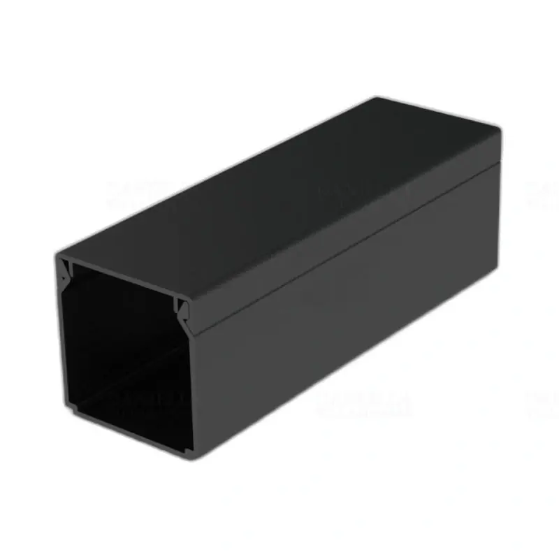 MCSN 40x40 (szél/mag) fekete, LHD 40X40 FD Kopos (20 fm/köteg) Gyors szállítás