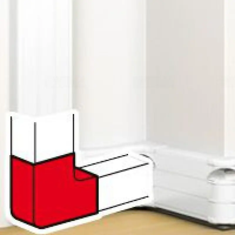 Ajánlat Legrand 075646 DLP kanyarelem bepattintható kábelcsatornához 90°, 180x50mm, fehér