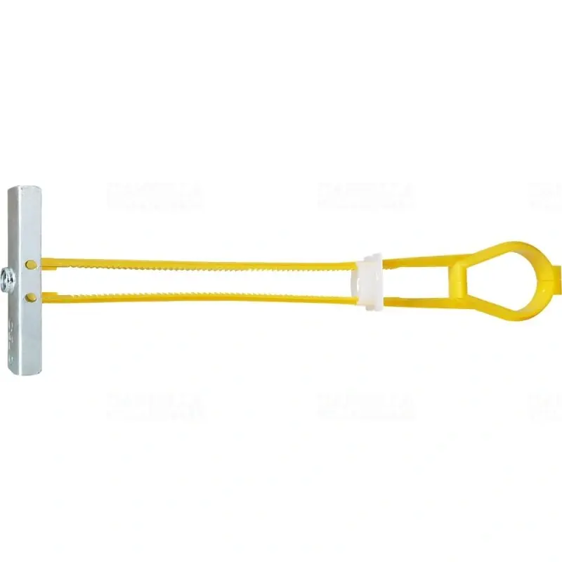 Olcsó Nagy teherbírású menetes T elem gipszkartonhoz M5 (speciális radiátor rögzítő) 9Y5BTP