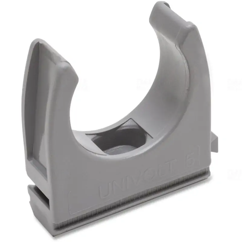 CL 40 pattintós csőbilincs, sorolható szürke 082222 Univolt Autentikus