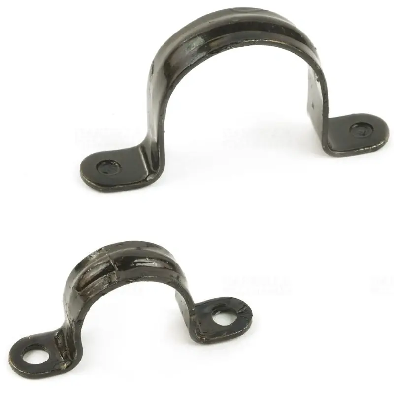 Rendeld meg most SS 32 fekete porszórt omega csőbilincs, SSRacélcsőhöz 021071 Univolt