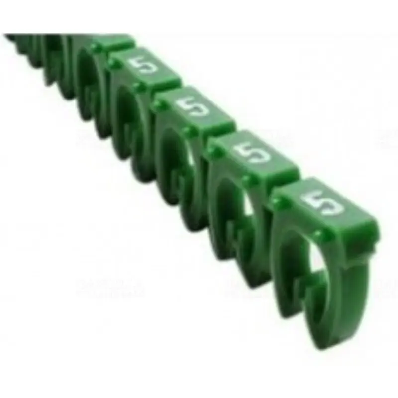 Legrand 038225 CAB3 1,5-2,5mm2 5 Jelölő zöld Autentikus