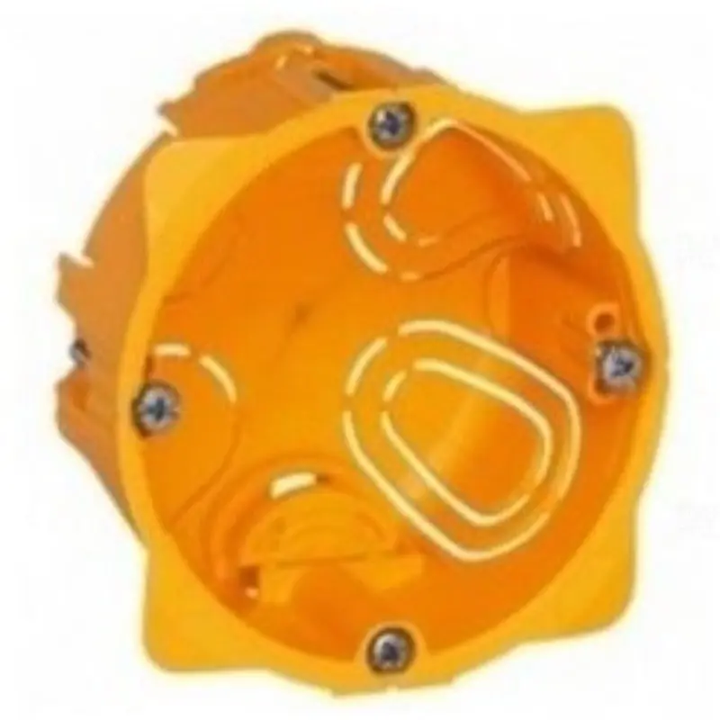 Legrand 080041 Batibox gipszkarton doboz egyes, d67mm, 40mm mély, sárga Gyors szállítás