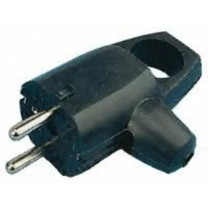 Ajánlat Legrand 050252 Földelt csatlakozódugó, oldalsó bekötésű, kihúzóval, fekete