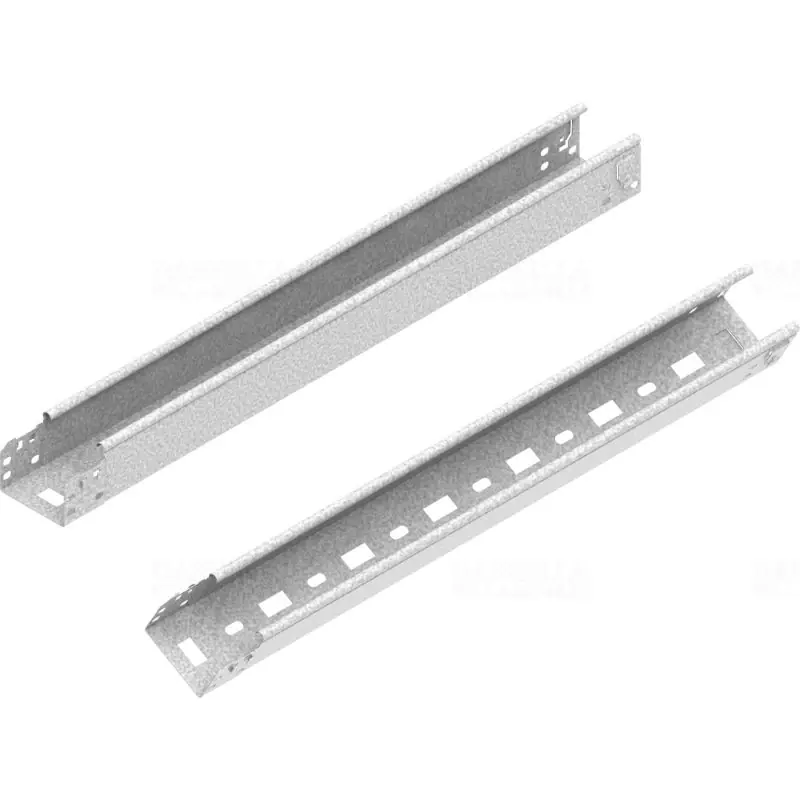 BAKS KLFL75H60/3 világítási szerelőcsatorna 60x75x3000mm gyorsösszekötővel szalaghorganyzott 0,7mm anyagvastagság oldalperforáció nélkül 164522 Kiváló minőség