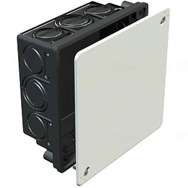 Vedd meg most Kötődoboz 100x100x45 UV 100 K OBO 2003118 vakolatt alatti, fekete