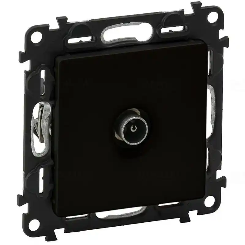 Biztonságos fizetés Valena Life 756351 TV aljzat csillagpontos, 1,5 dB fekete Legrand