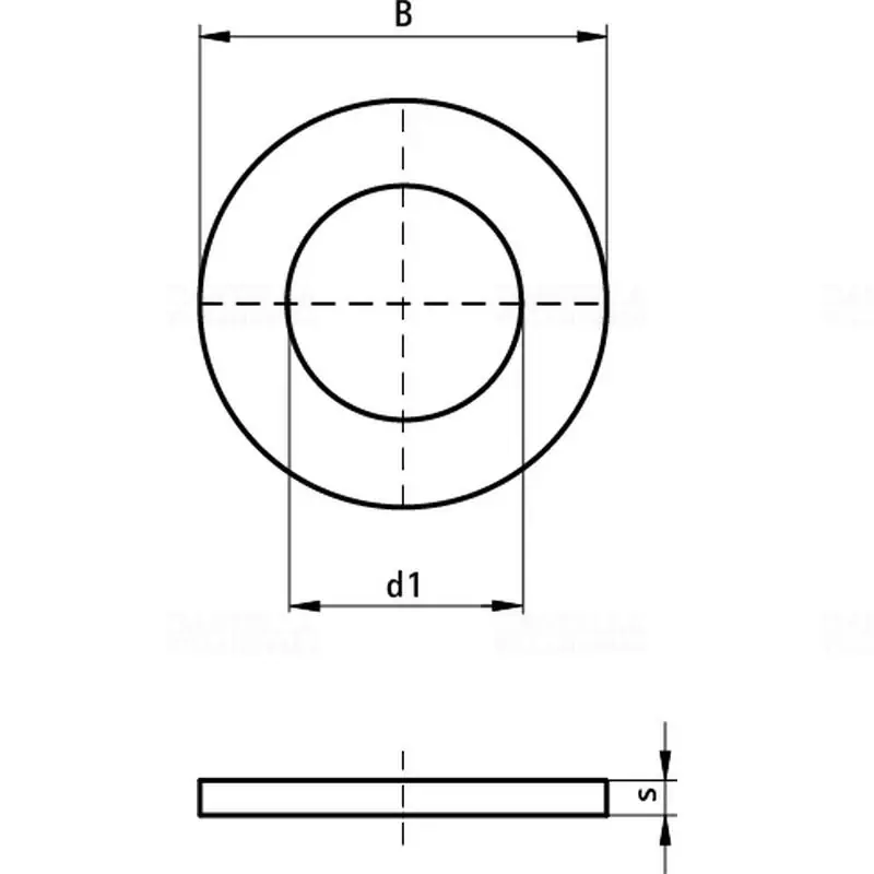 BIS Lapos alátét 25mm WM0-36 M8 (8.4/25mm), tűzálló 6533308 Walraven Vedd meg most