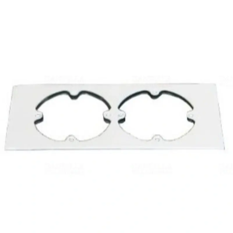 Autentikus Szerelvény alátét PK 110x70 D és PK 210x70 D vezetékcsatornához fehér, 8450-12 HB Kopos