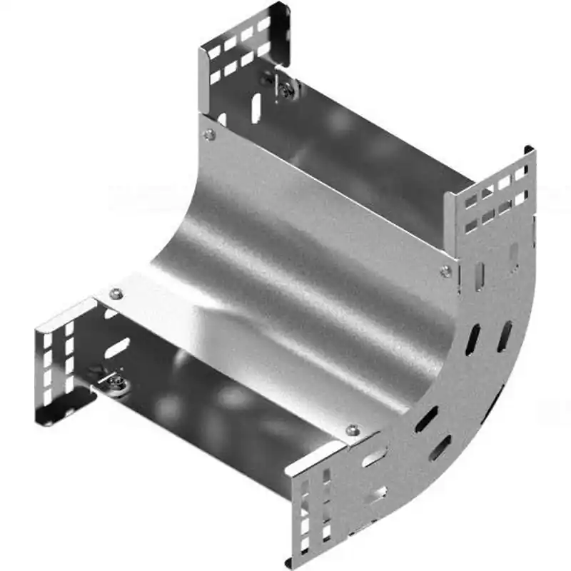 BAKS LUNJ150H60 Kábeltálca sarokidom 90 fokos függőleges 60x150mm univerzális, fedéllel130968 Utolsó esély