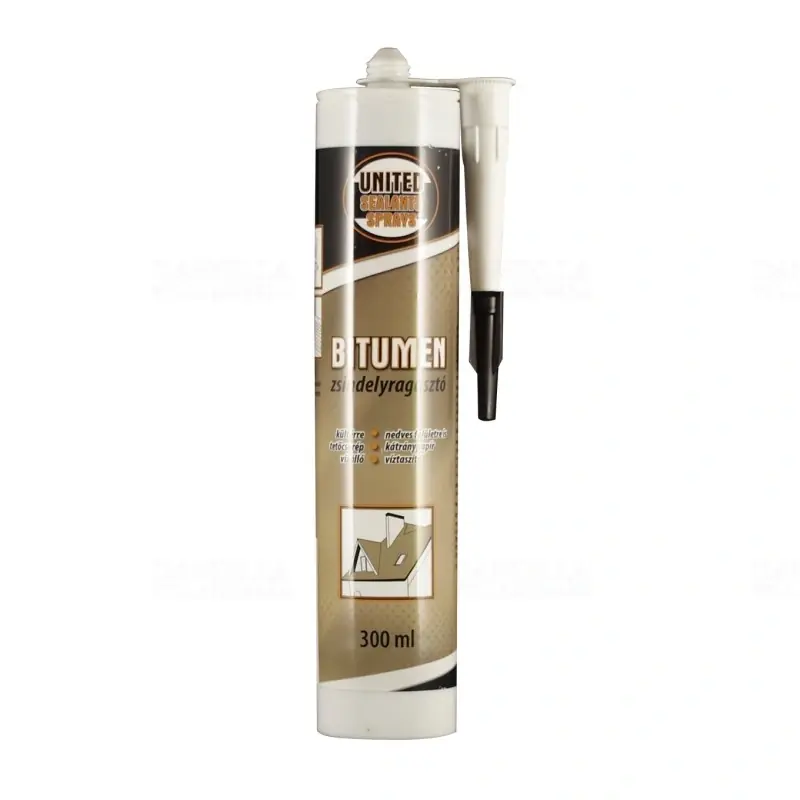 United Sealants Bitumen zsindelyragasztó 300ml fekete 2030 Autentikus