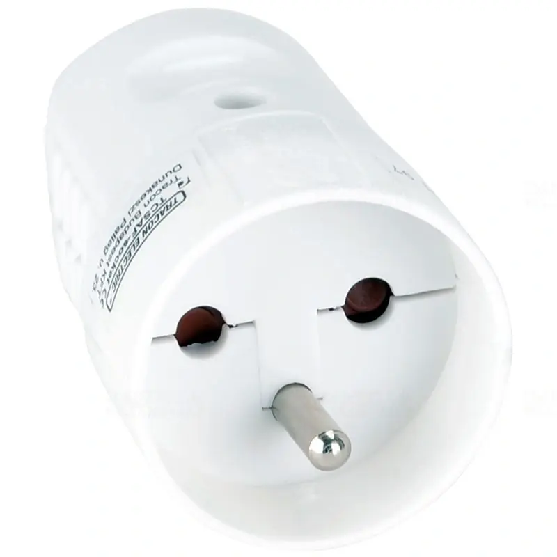 Hordozható (lengő) aljzat csapos védőérintkezővel 1×FRENCH, 250VAC, max.16A TCSAF Tracon Korlátozott ajánlat