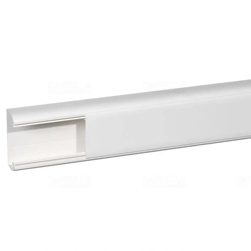 Legjobb ár Legrand 010461 DLP 35x80 mm, univerzális kábelcsatorna 65mm hajlékony fedéllel, válaszfal nélkül, Program Mosaic szerelvényekkel szerelhető, 2m, fehér