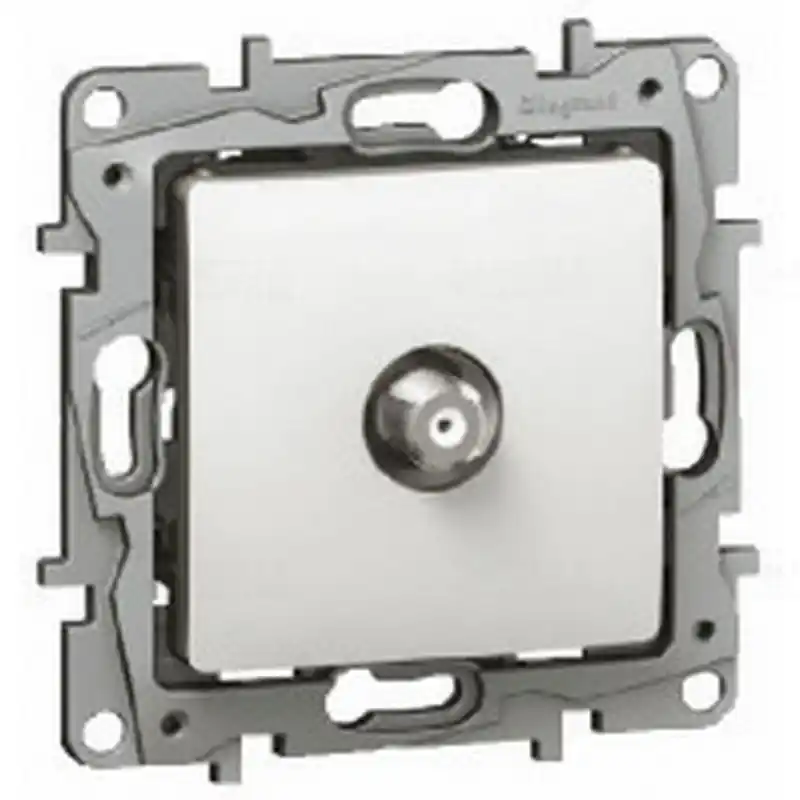 Biztonságos fizetés Legrand 764655 Niloé TV aljzat, végzáró (10 dB), bézs