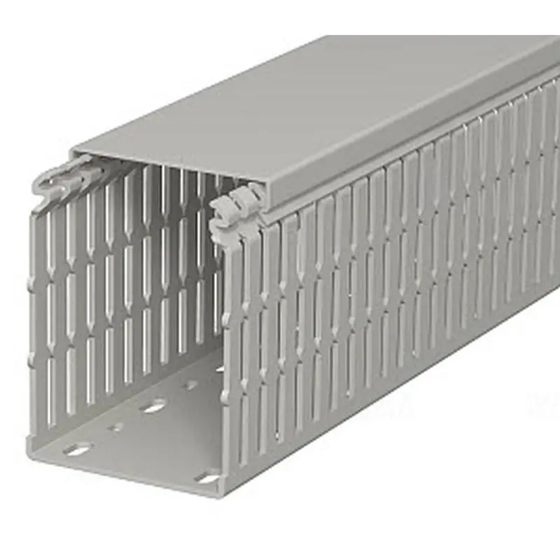 Kiárusítás OBO LKV N 10075 Vezetékrendező csatorna 100x75x2000, kőszürke 6178439