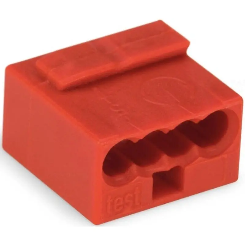 WAGO243-804 vezetékösszekötő 4-es piros Rendeld meg most