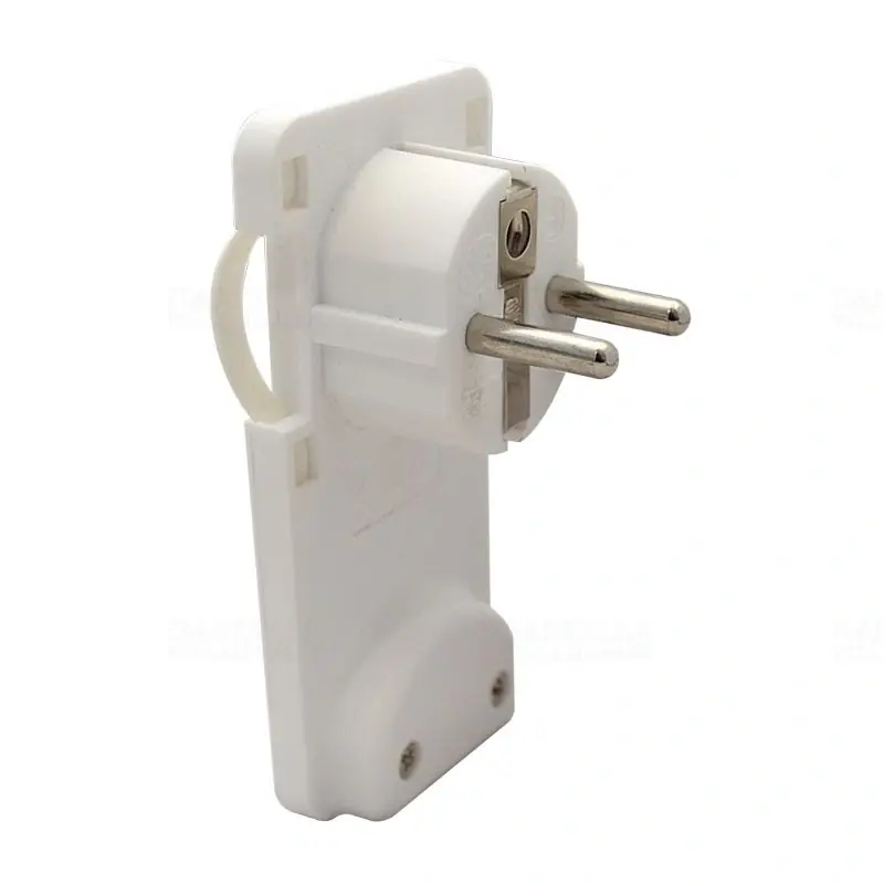 Autentikus Rejthető szerelhető csatlakozódugó,lapos,fehér TCSDR Tracon