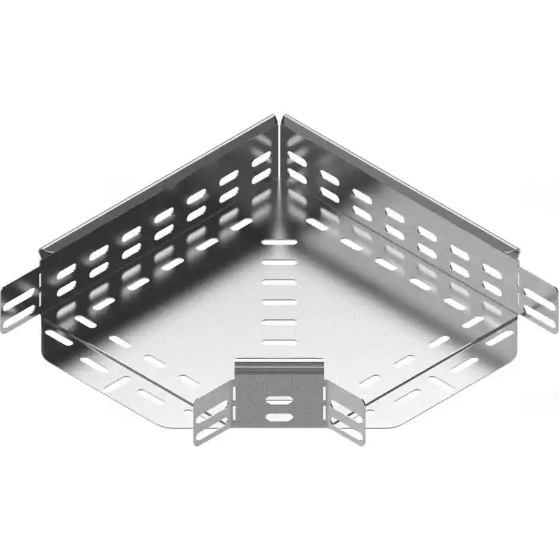 BAKS KKJ100H60 vízszintes sarokidom sarokösszekötővel 60x100mm 90 fokos 166210 Utolsó esély