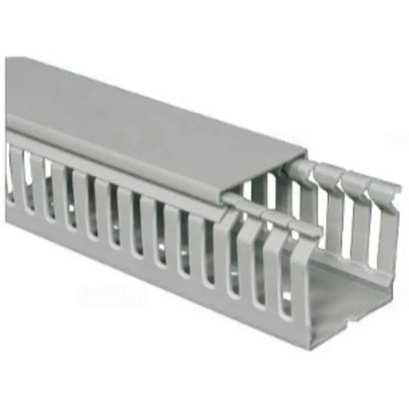 Csak ma Perforált kábelcsatorna 30x30 sötétszürke, RK 30X30 LD Kopos (64 fm/köteg)