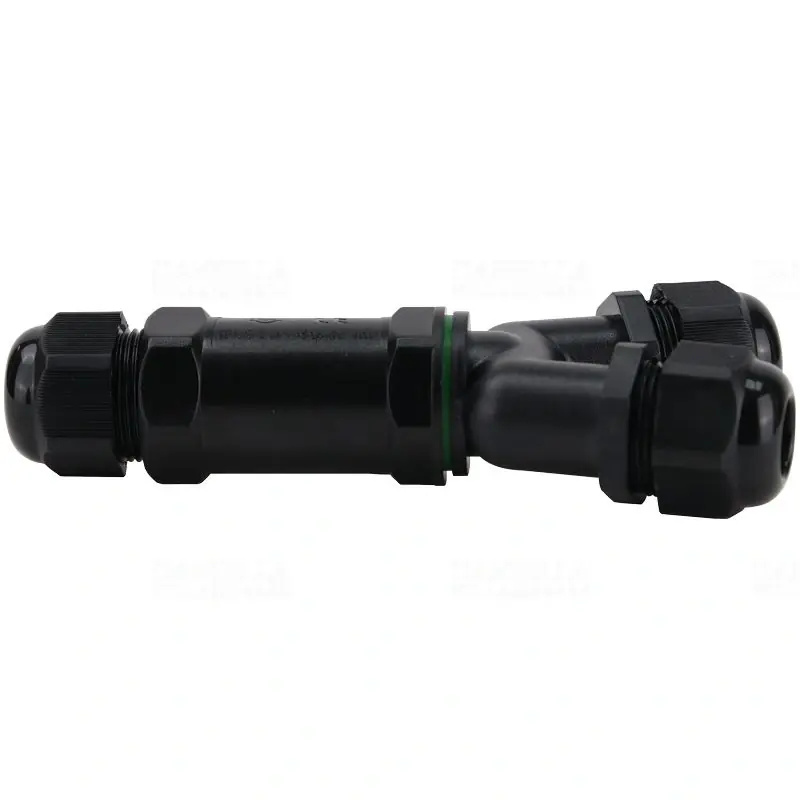 Kiárusítás Tömítő szelencés kábeltoldó, Y-elágazó 0.5-4 mm2, 3pólusú, IP68 CST4-Y3P Tracon