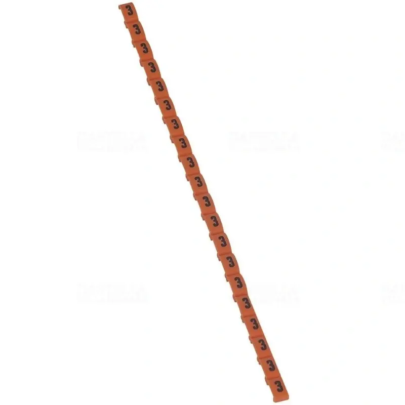 Kiváló minőség Legrand 038403 Duplix 3 Jelölő narancs