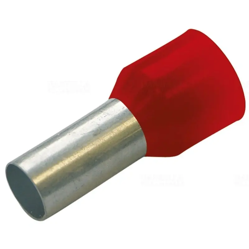 Érvéghüvely szigetelt 1,0/ 8 piros 270804 Haupa Expressz szállítás