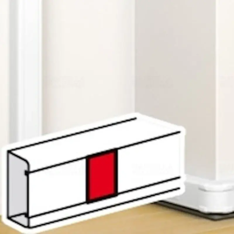 Legrand 075669 DLP takaróelem bepattintható kábelcsatorna 45mm-es fedélhez, fehér Gyors szállítás