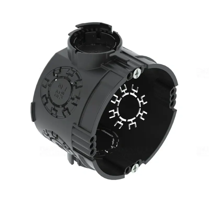 Műanyag doboz65mm, perforált, sorolható,csavarral46mm mély, UG 46 2003701 OBO Utolsó esély