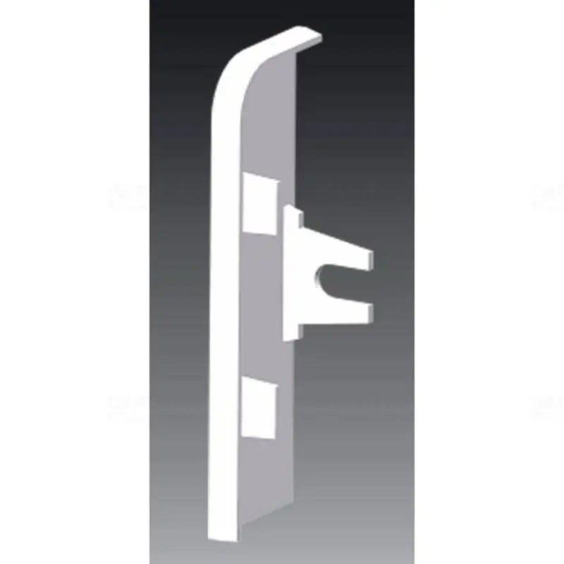 Rendeld meg most Végzáró LP 80x25 vezetékcsatornához fehér jobbos, 8821 P HB Kopos