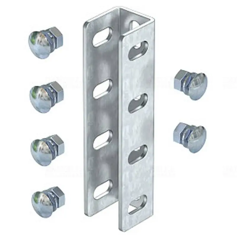 Prémium OBO VUS 5 FT U-oszlop összekötő félgömbfejű csavarokkal együtt 190x44, 6018505