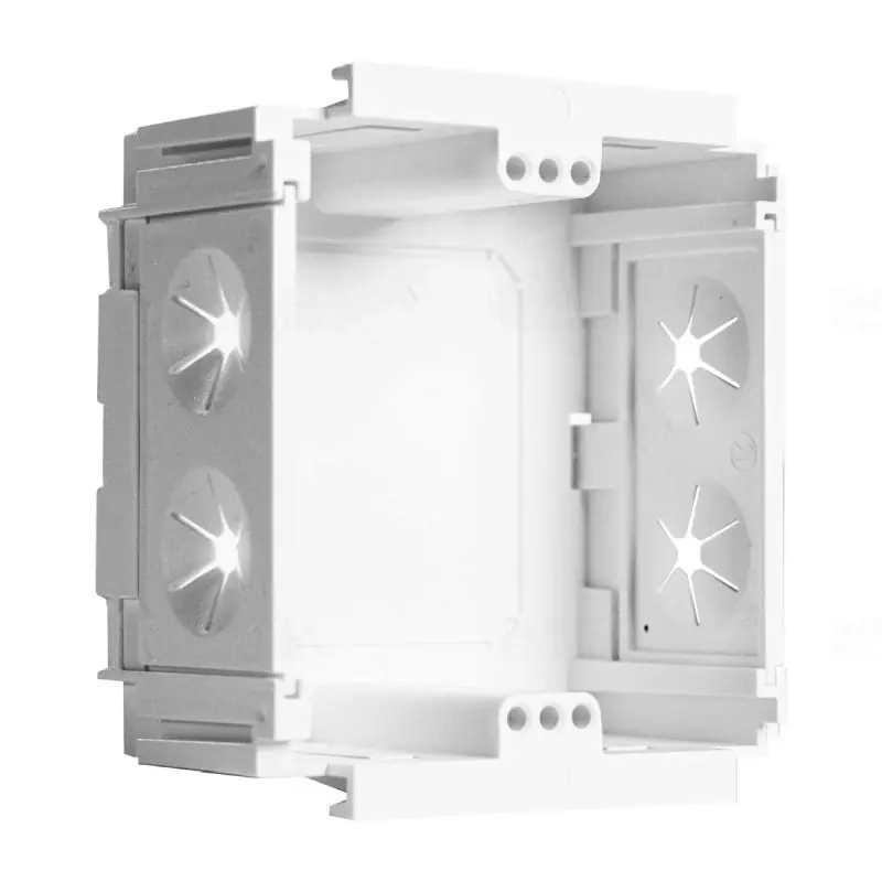 Szerelvénydoboz PK vezetékcsatornához 71x80,2x37 halogénmentes fehér, négyzetes, KP 80 PK HF HB Expressz szállítás