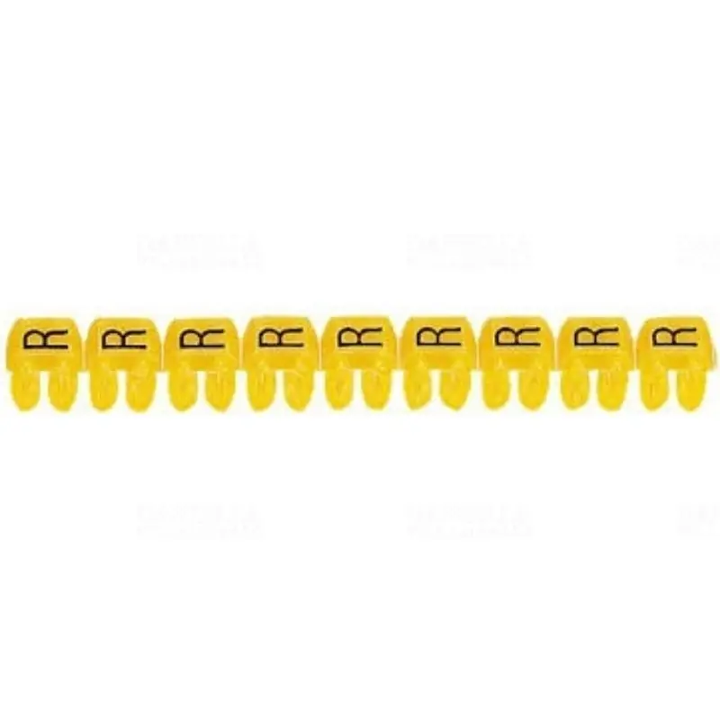 Legrand 038347 CAB3 1,5-2,5mm2 R Jelölő sárga Prémium