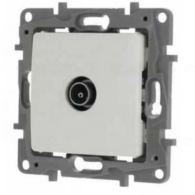 Legrand 764550 Niloé TV aljzat, "F" típus, végzáró (1 dB), fehér Ajánlat