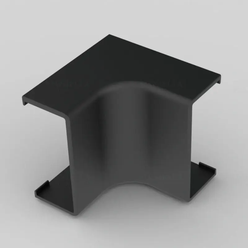 Pénzvisszafizetés Belső sarok LHD40x20 vezetékcsatornához fekete, 8635 FB Kopos