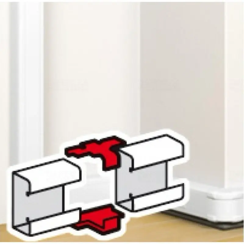 Ingyenes szállítás Legrand 075661 DLP csatorna összekötő elem bepattintható kábelcsatornához, 80x50mm, fehér