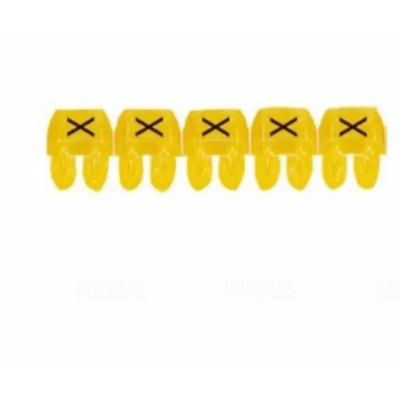 Biztonságos fizetés Legrand 038323 CAB3 0,5-1,5mm2 X Jelölő sárga