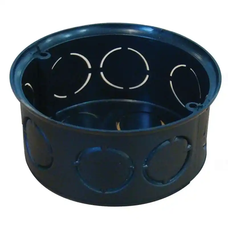 Korlátozott ajánlat Perforált szerelvénydoboz süllyesztett, tetővel, fekete 72×36mm D70SZT Tracon