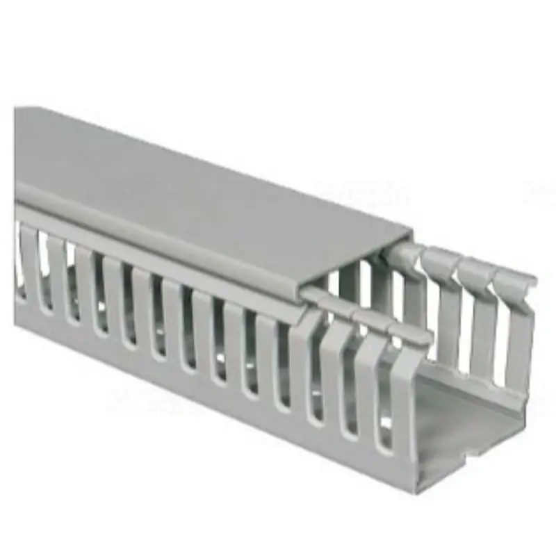 Perforált kábelcsatorna 40x60 sötétszürke, RK 40X60 LD Kopos (48 fm/köteg) Prémium