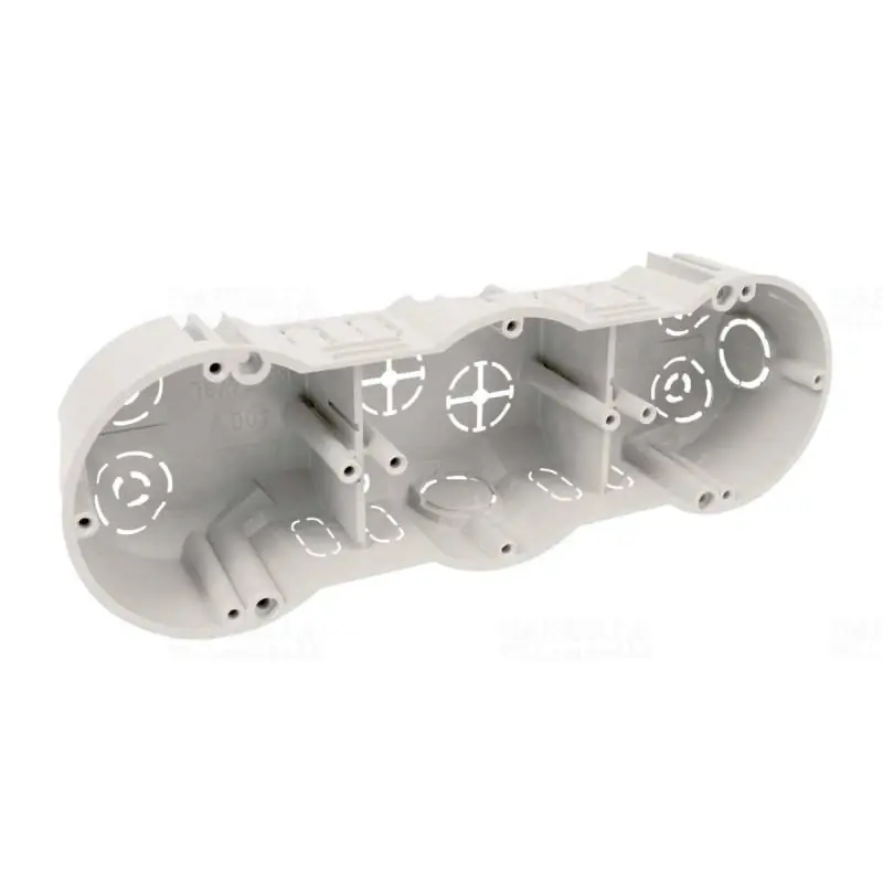 Népszerű Szerelvénydoboz 212x70x45, 3 modulos szürke, KP 64/3 KA Kopos