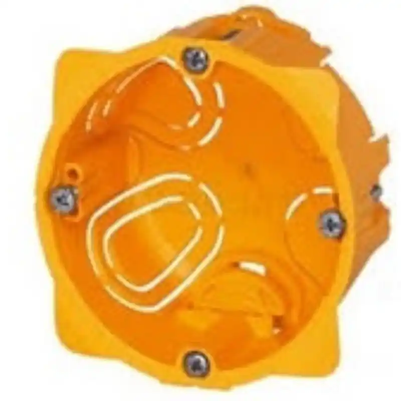 Legrand 080061 Batibox gipszkarton doboz 1-es, d67mm, 60mm mély, sárga Autentikus