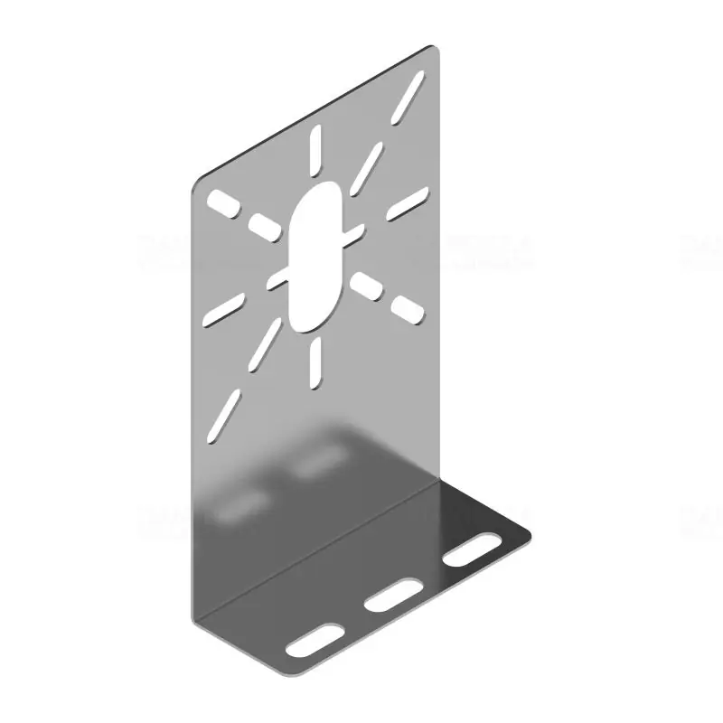 BAKS BK kábeltálca szerelőlemez dobozokhoz 110x140x45mm L-alak 100400 Akció