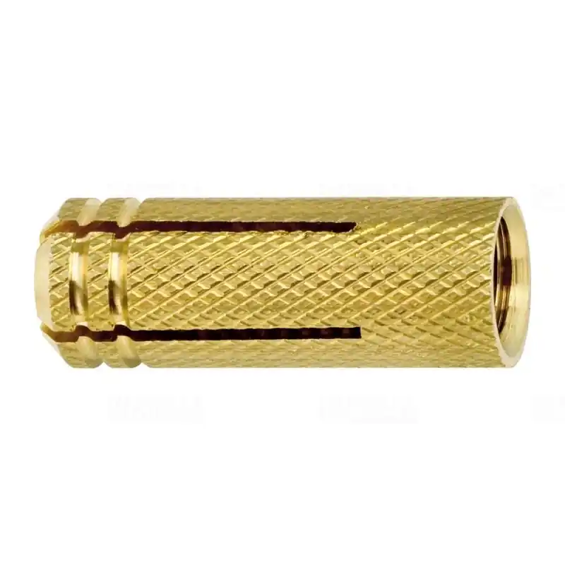 Gyors szállítás Beütős acéldűbel, belső menettel M8 sárgaréz 9L8ME Apolo/Celo